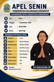 PETUGAS DAN PESERTA APEL 7 SEPTEMBER 2026